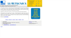 Desktop Screenshot of lumetron.com